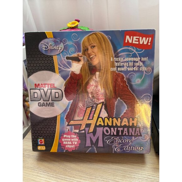 Other - Disney Hannah Montana Mattel DVD Game Encore Edition Sealed